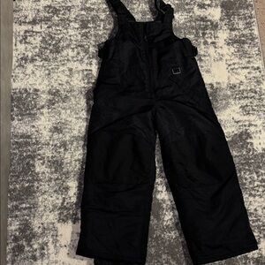 Cherokee Kids Black Snow Bib Overalls